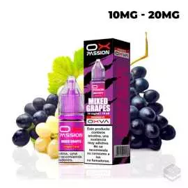 NICOTINE SALTS MIXED GRAPES OXVA OX PASSION 10ML