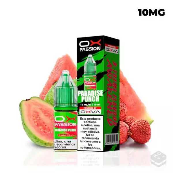 NICOTINE SALTS PARADISE PUNCH OXVA OX PASSION 10ML