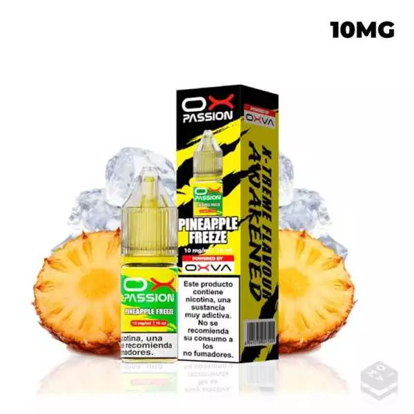 NICOTINE SALTS PINEAPPLE FREEZE OXVA OX PASSION 10ML