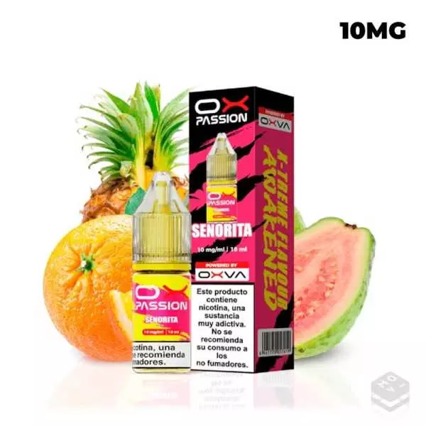 NICOTINE SALTS SEÑORITA OXVA OX PASSION 10ML