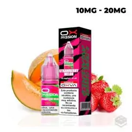 SALES DE NICOTINA STRAWBERRY MELON OXVA OX PASSION 10ML