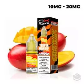 NICOTINE SALTS TRIPLE MANGO OXVA OX PASSION 10ML