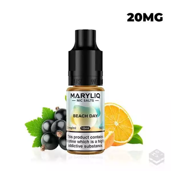 NIC SALTS BEACH DAY MARYLIQ BY LOST MARY 10ML