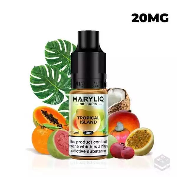 NIC SALTS TROPICAL ISLAND MARYLIQ BY LOST MARY 10ML