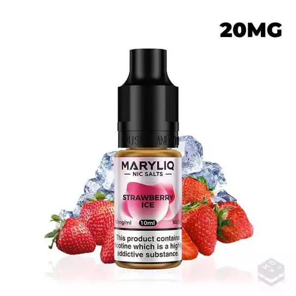 NIC SALTS STRAWBERRY ICE MARYLIQ BY LOST MARY 10ML