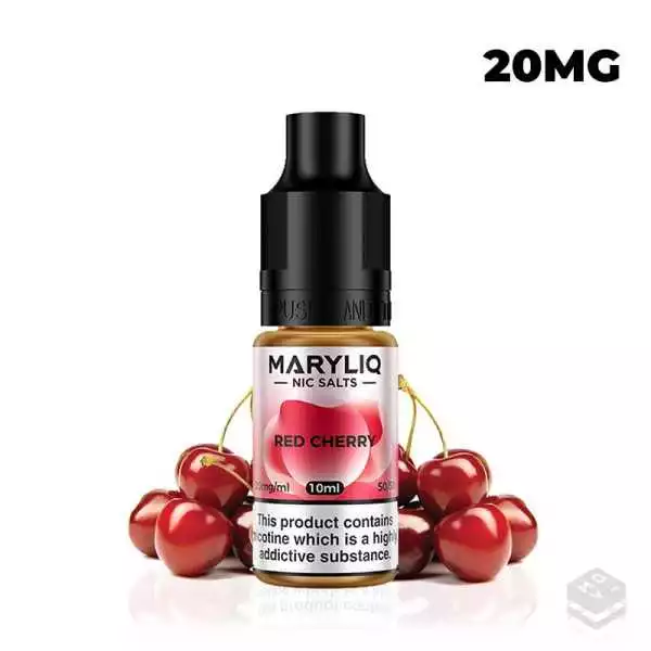 NIC SALTS RED CHERRY MARYLIQ BY LOST MARY 10ML