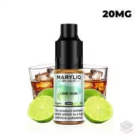 NIC SALTS LIME RUM MARYLIQ BY LOST MARY 10ML