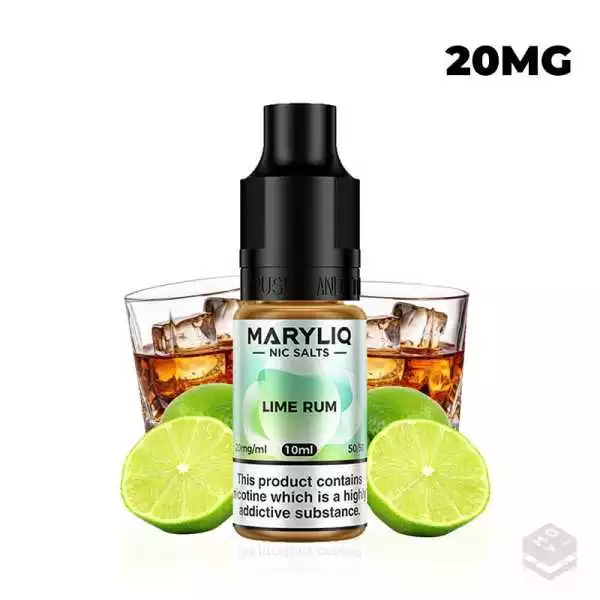 NIC SALTS LIME RUM MARYLIQ BY LOST MARY 10ML