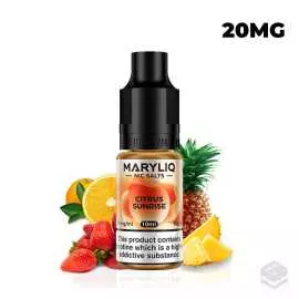 NIC SALTS CITRUS SUNRISE MARYLIQ BY LOST MARY 10ML