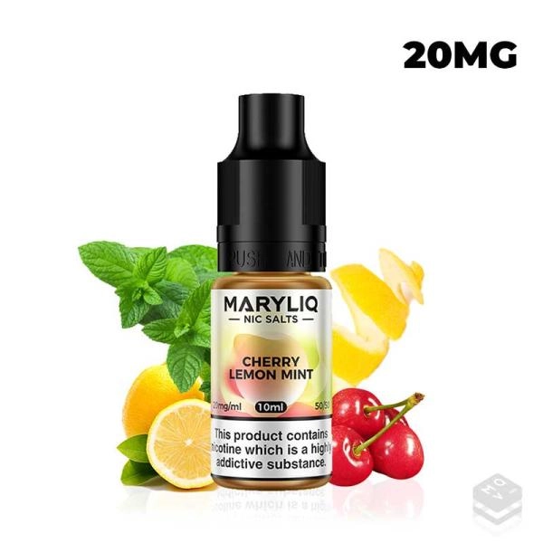 NIC SALTS CHERRY LEMON MINT MARYLIQ BY LOST MARY 10ML