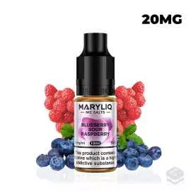 NIC SALTS BLUEBERRY SOUR RASPBERRY MARYLIQ BY LOST MARY 10ML