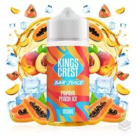 PEACH LIME ICE BAR JUICE KINGS CREST 100ML VAPE