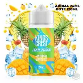 AROMA PINEAPPLE MANGO ICE BAR JUICE KINGS CREST 24ML (LONGFILL)