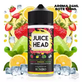 FLAVOUR STRAWBERRY LEMON LIME ICE JUICE HEAD 24ML LONGFILL