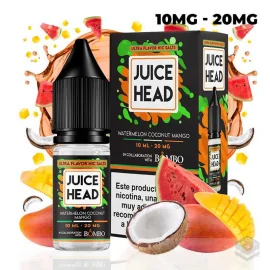 NIC SALTS WATERMELON COCONUT MANGO JUICE HEAD 10ML