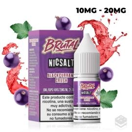 SALES DE NICOTINA BLACKCURRANT CRUSH BRUTAL DRINKS JUST JUICE 10ML