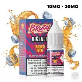 BRUTAL BULL BRUTAL DRINKS NIC SALTS JUST JUICE 10ML VAPE