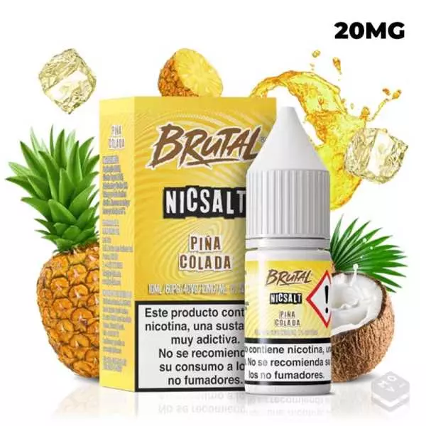 PIÑA COLADA BRUTAL DRINKS SALT JUST JUICE 10ML