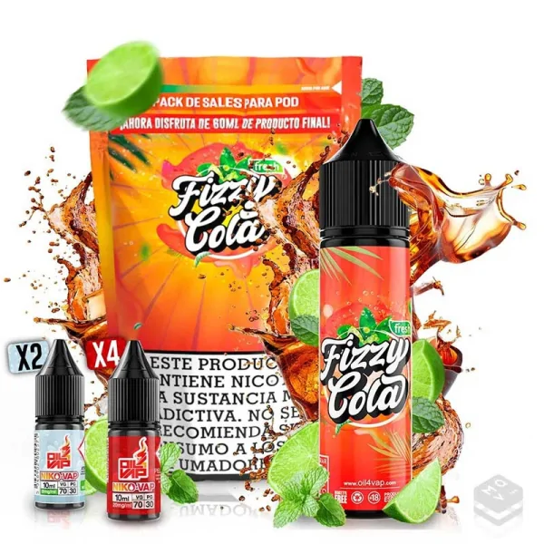 FIZZY COLA PACK OIL4VAP SALTS 60ML