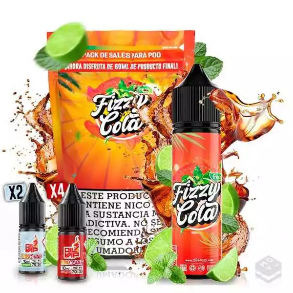 FIZZY COLA PACK OIL4VAP SALTS 60ML