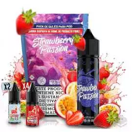 STRAWBERRY PASSION PACK OIL4VAP SALTS 60ML VAPE