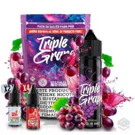 TRIPLE GRAPE PACK OIL4VAP SALTS 60ML VAPE