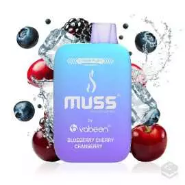 VAPER DESECHABLE MUSS CYBER FLEX BLUEBERRY CHERRY CRANBERRY