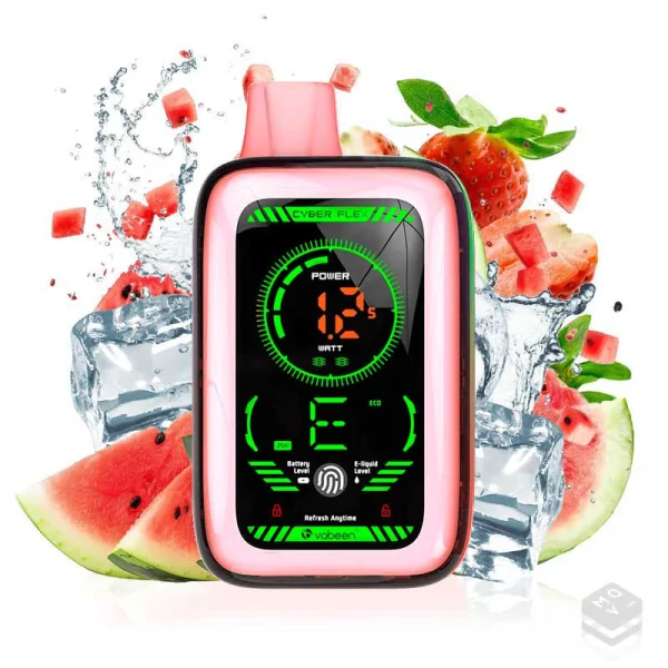 VAPER DESECHABLE MUSS CYBER FLEX STRAWBERRY WATERMELON 2