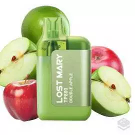 VAPER DESECHABLE LOST MARY TP800 DOUBLE APPLE 20MG