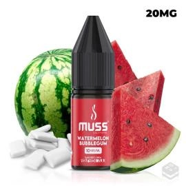 NICOTINE SALTS WATERMELON BUBBLEGUM MUSS 10ML