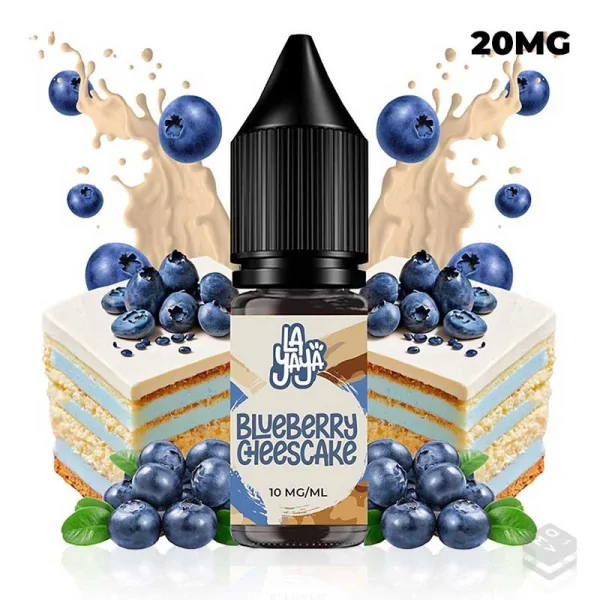 SALES DE NICOTINA BLUEBERRY CHEESECAKE LA YAYA SALT 10ML 20MG