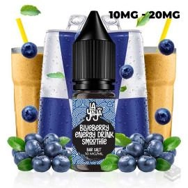 NICOTINE SALTS BLUEBERRY ENERGY DRINK SMOOTHIE LA YAYA SALT 10ML