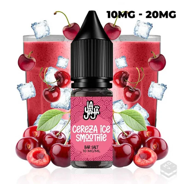 SALES DE NICOTINA CEREZA ICE SMOOTHIE LA YAYA SALT 10ML 10MG 20MG