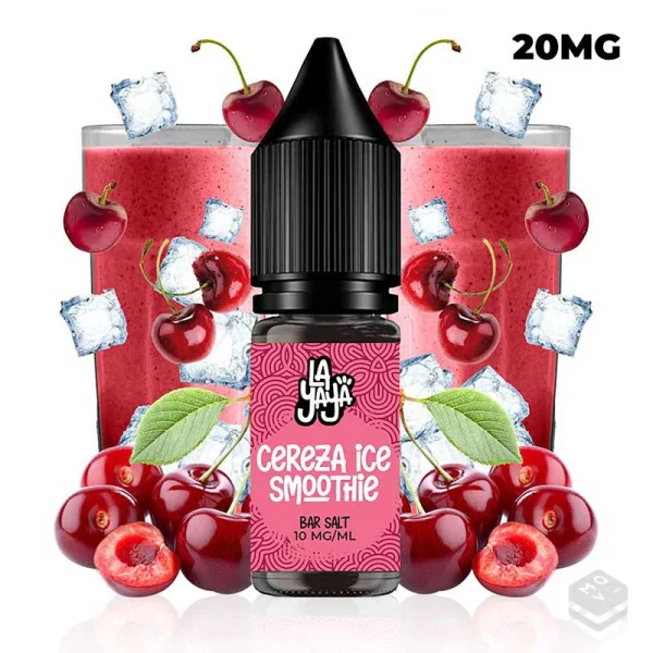 SALES DE NICOTINA CEREZA ICE SMOOTHIE LA YAYA SALT 10ML 20MG