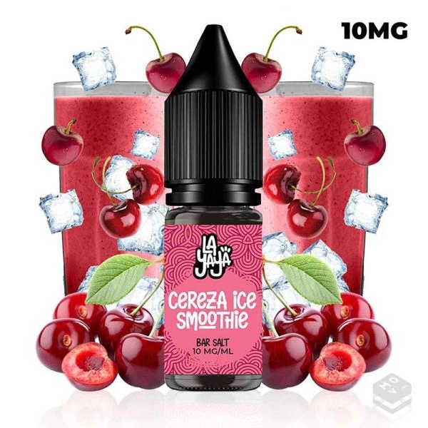 SALES DE NICOTINA CEREZA ICE SMOOTHIE LA YAYA SALT 10ML 10MG