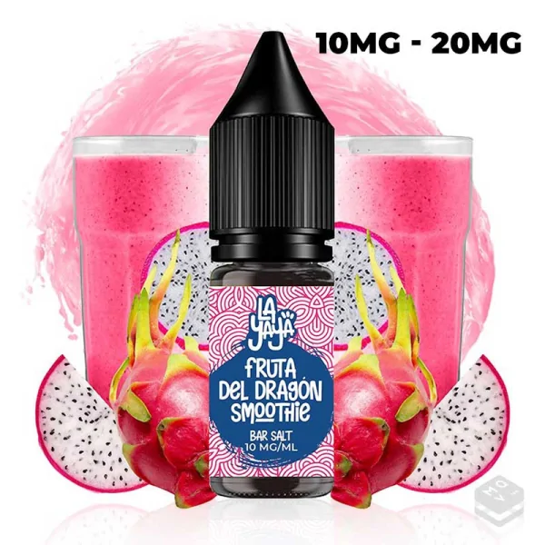 SALES DE NICOTINA FRUTA DEL DRAGON SMOOTHIE LA YAYA SALT 10ML
