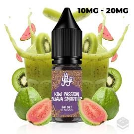 NICOTINE SALTS KIWI PASSION GUAVA SMOOTHIE LA YAYA SALT 10ML