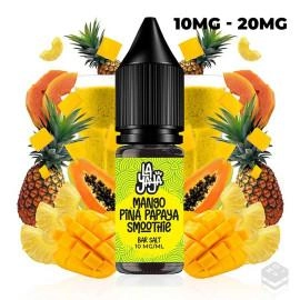 NICOTINE SALTS MANGO PINEAPPLE PAPAYA SMOOTHIE LA YAYA SALT 10ML