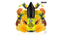 SALES DE NICOTINA MANGO PIÑA PAPAYA SMOOTHIE LA YAYA SALT 10ML 20MG