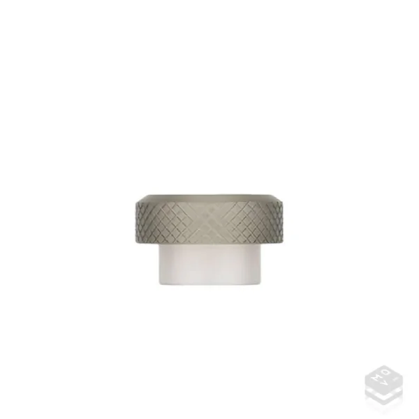 DRIP TIP 810 TRASPARENT ENGRAVED GREY