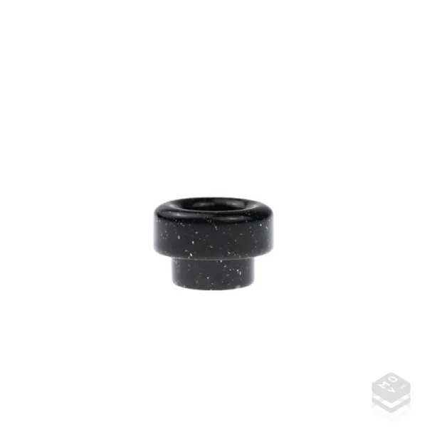 DRIP TIP 810 TRASPARENT SPLATED BLACK