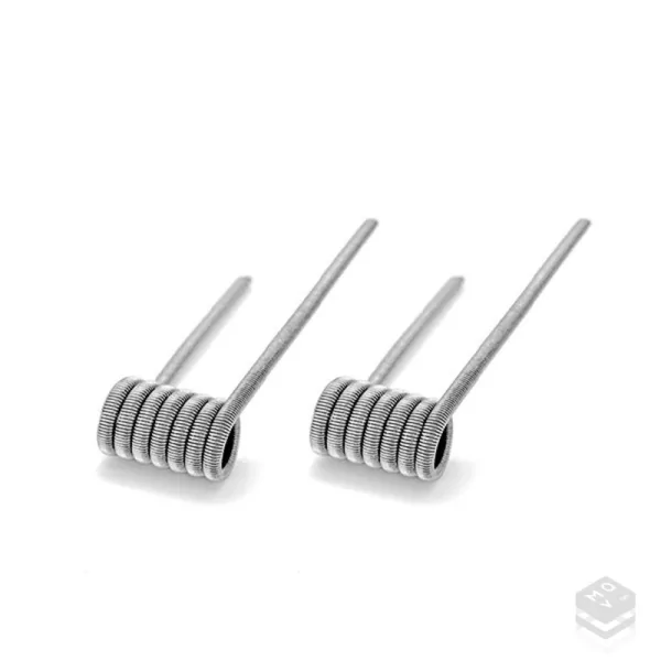 RESISTENCIAS 2-CORE FUSED 0.30 OHM Ni80 - COILS BY SCOTT