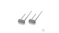 RESISTENCIAS 2-CORE FUSED 0.30 OHM Ni80 - COILS BY SCOTT