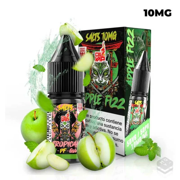 SALES DE NICOTINA APPLE FIZZ KABUKI OIL4VAP 10ML 10MG
