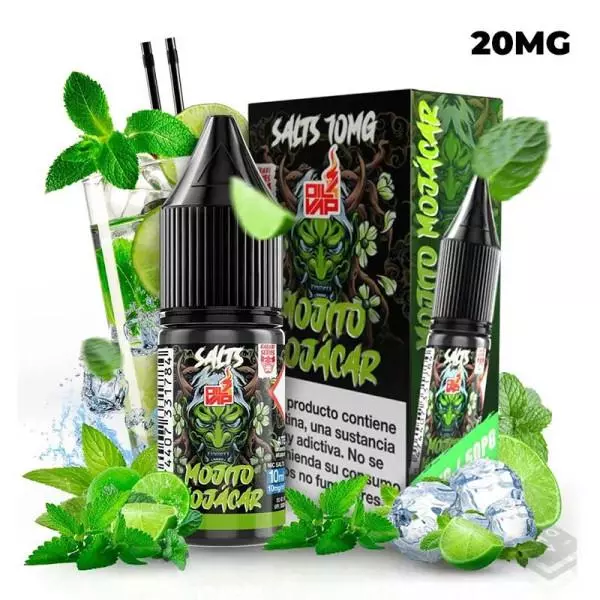 SALES DE NICOTINA MOJITO MOJACAR KABUKI OIL4VAP 10ML 20MG