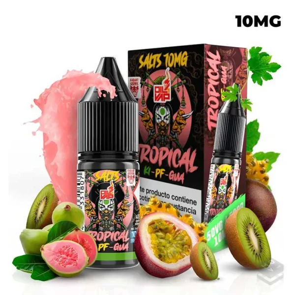 SALES DE NICOTINA TROPICAL KABUKI OIL4VAP 10ML 10MG