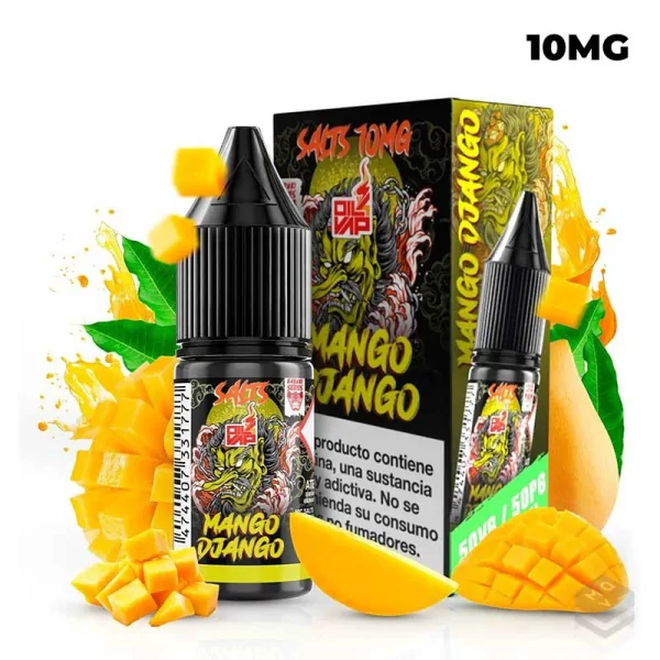SALES DE NICOTINA MANGO DJANGO KABUKI OIL4VAP 10ML 10MG