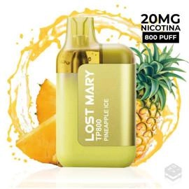 DISPOSABLE VAPE LOST MARY TP800 PINEAPPLE ICE 20MG