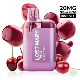 VAPER DESECHABLE LOST MARY TP800 CHERRY ICE 20MG