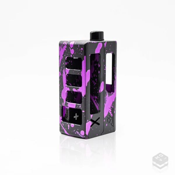 STUBBY 21 AIO DNA60C SUICIDE MODS X VAPING BOGAN X ORCA VAPE + TALLBOY RBA PURPLE 3